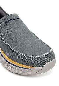 skechers - Skechers Półbuty Remaxed-Fenick 204839/CHAR Szary. Kolor: szary. Materiał: materiał #2