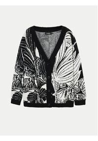 Desigual Kardigan Halifax 24WWJF26 Czarny Regular Fit. Kolor: czarny. Materiał: syntetyk #6