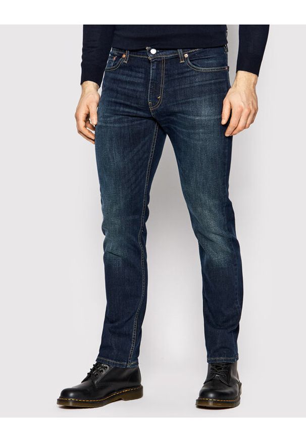 Levi's® Jeansy 511™ 04511-1390 Granatowy Slim Fit. Kolor: niebieski