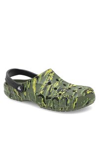 Crocs Klapki BAYA SEASONAL PRINTED CLOG 206230-9CX Zielony. Kolor: zielony #8