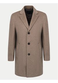 Bugatti Płaszcz wełniany 621300 69071 Beżowy Regular Fit. Kolor: beżowy. Materiał: wełna, syntetyk #7