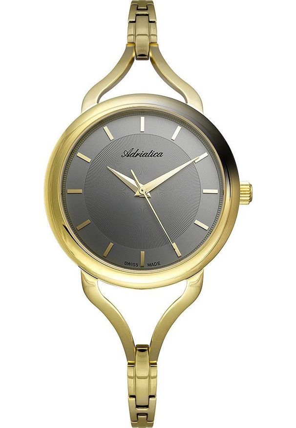 Zegarek Adriatica Zegarek damski Adriatica A3796.1117Q złoty. Kolor: złoty