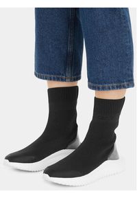 Calvin Klein Jeans Sneakersy Eva Runner Sock Knit Wn YW0YW01204 Czarny. Kolor: czarny. Materiał: materiał #4