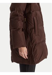 Weekend Max Mara Płaszcz zimowy Newbembo 2525496072 Bordowy Relaxed Fit. Kolor: czerwony. Materiał: syntetyk. Sezon: zima
