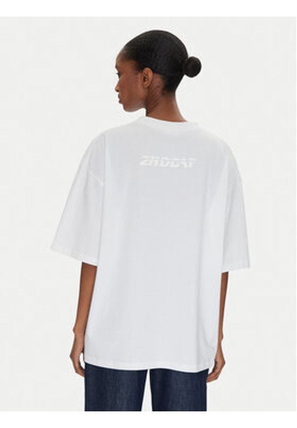 2NDDAY T-Shirt Arale 2252245310 Biały Loose Fit. Kolor: biały. Materiał: bawełna
