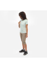 Koszulka damska z krótkim rękawem Millet Ubic Light Ts Ss W active Fit. Kolor: zielony. Materiał: tkanina, mesh. Długość rękawa: krótki rękaw. Długość: krótkie. Sport: turystyka piesza