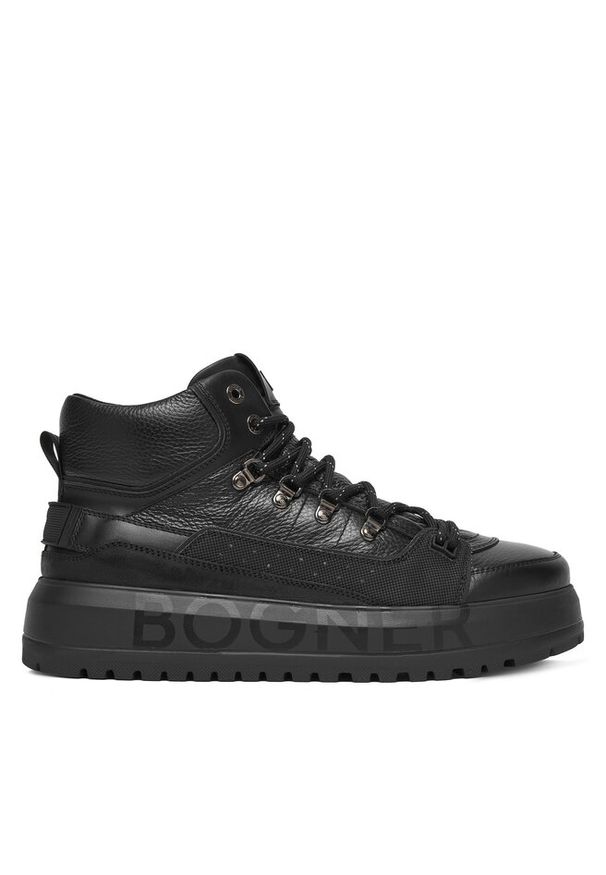 Sneakersy Bogner. Kolor: czarny