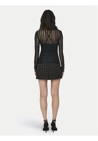 JDY Bluzka Vivy 15301743 Czarny Slim Fit. Kolor: czarny. Materiał: syntetyk #2