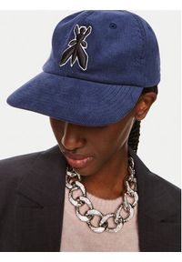Patrizia Pepe Czapka z daszkiem 8F1651/A476-C108 Granatowy. Kolor: niebieski. Materiał: bawełna #3
