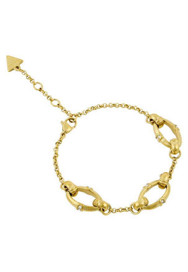 Guess Bransoletka JUBB05 168JW Złoty. Materiał: metalowe. Kolor: złoty