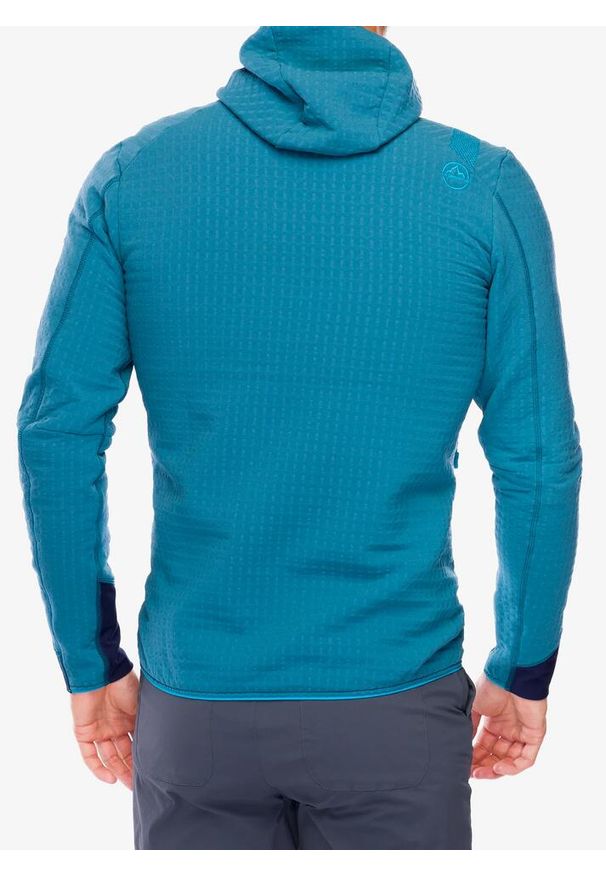 LA SPORTIVA - Bluza polarowa męska La Sportiva Bristen Thermal Hoody. Kolor: zielony. Materiał: polar