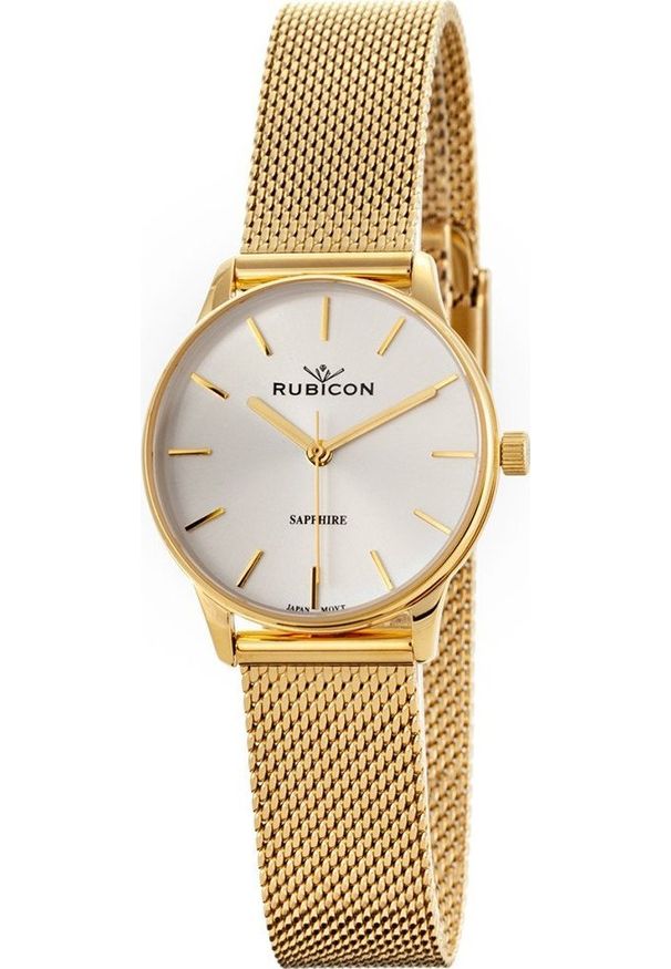 Zegarek Rubicon Zegarek damski Rubicon RBN144 złoty. Kolor: złoty