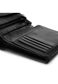 Wittchen - Męski portfel z RFID skórzany duży czarny. Kolor: czarny. Materiał: skóra #7