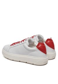 Love Moschino - LOVE MOSCHINO Sneakersy JA15174G1MIA310B Biały. Kolor: biały. Materiał: skóra