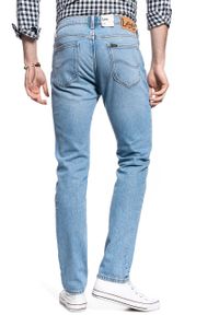 Lee - LEE RIDER MĘSKIE SPODNIE JEANSOWE MID SOHO L701MWKP 112117628