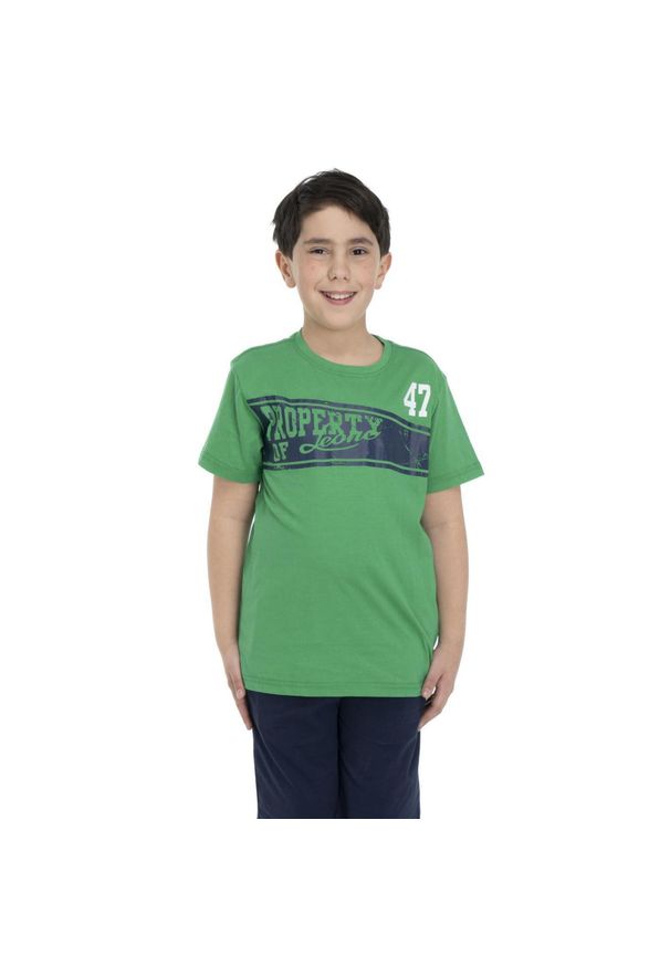LEONE 1947 APPAREL - Witamy dziecięcą koszulkę z krótkim rękawem. Kolor: zielony. Długość rękawa: krótki rękaw. Długość: krótkie. Sport: joga i pilates
