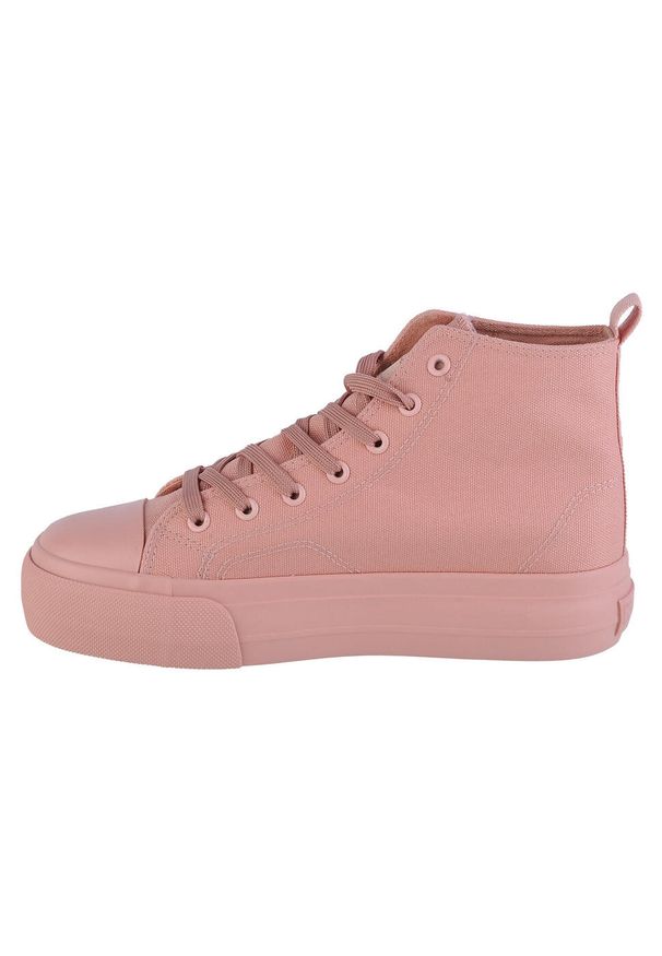 Buty sportowe do chodzenia damskie, Kappa Viska OC. Kolor: różowy. Materiał: guma, tkanina. Sport: turystyka piesza