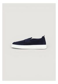 Armani Exchange Loafersy XM002632 AF19687 ZB004 Granatowy. Kolor: niebieski. Materiał: zamsz, skóra #3