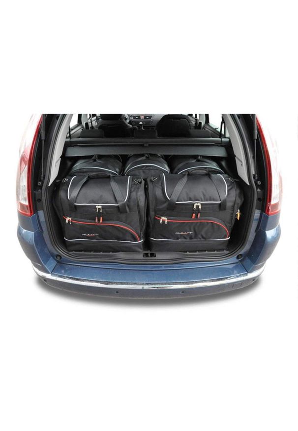 KJUST - Torby Do Bagażnika Citroen C4 Grand Picasso 2006-2013 5Szt Kjust. Kolor: czarny. Styl: sportowy