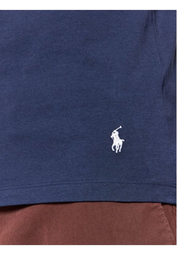 Polo Ralph Lauren Komplet 2 t-shirtów Core Replen 714835960004 Granatowy Slim Fit. Typ kołnierza: polo. Kolor: niebieski. Materiał: bawełna