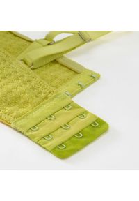 Intica - Biustonosz push-up balkonetka uniesienie i wsparcie Krissy. Kolor: żółty. Materiał: tkanina. Rodzaj stanika: push-up #6