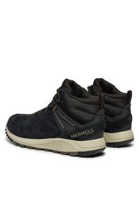 Merrell Sneakersy Wildwood Mid Ltr Wp J068027 Czarny. Kolor: czarny. Materiał: zamsz, skóra