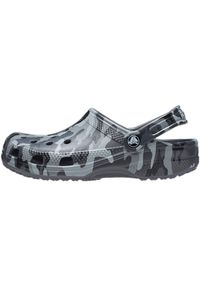 Buty do chodzenia męskie Crocs Classic. Zapięcie: bez zapięcia. Kolor: szary, wielokolorowy. Materiał: syntetyk, materiał. Szerokość cholewki: normalna. Styl: sportowy. Sport: turystyka piesza