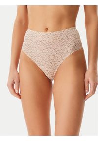 Chantelle Stringi Soft Stretch C11DA0 Beżowy. Kolor: beżowy. Materiał: syntetyk