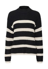 Vero Moda Sweter 10293683 Czarny Regular Fit. Kolor: czarny. Materiał: bawełna #5