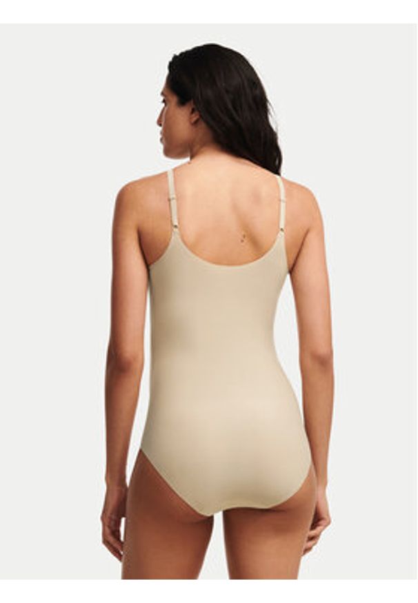 Chantelle Body Soft Stretch C10680 Beżowy. Kolor: beżowy. Materiał: syntetyk