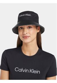 Calvin Klein Kapelusz Ck Must Wool Bucket Hat K60K611148 Szary. Kolor: szary. Materiał: syntetyk