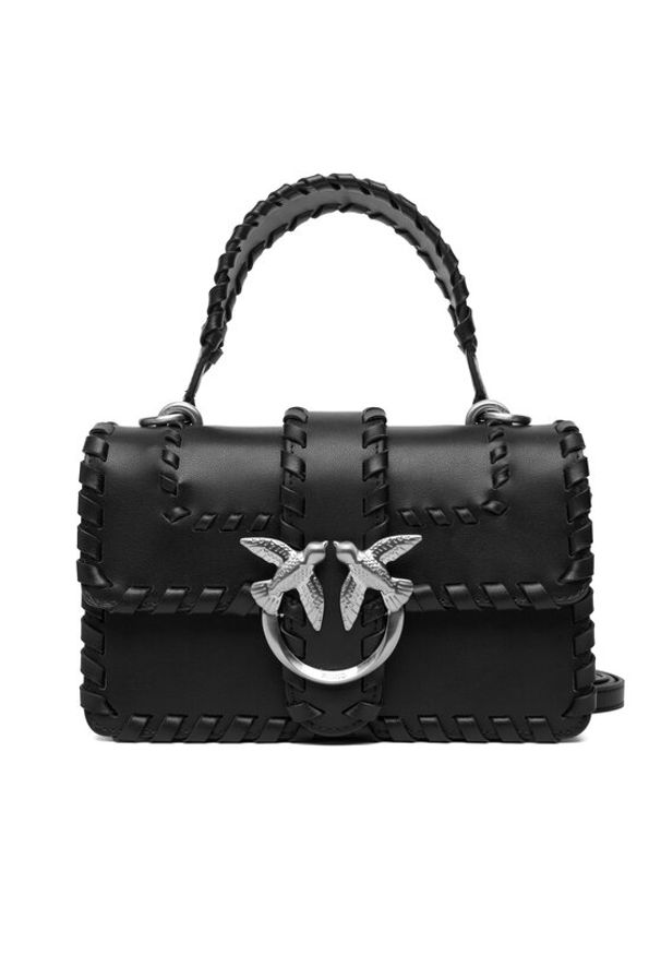 Pinko - PINKO Torebka Love One Mini Cl. AI 25-26 PLTT 100059 A2OR Czarny. Kolor: czarny. Materiał: skórzane