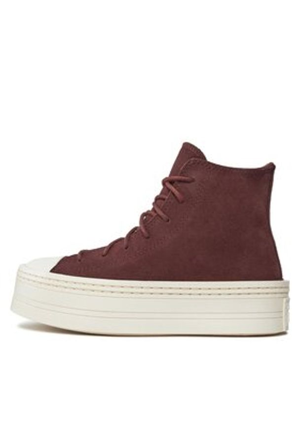 Converse Trampki Chuck Taylor As Modern Lift A06783C Brązowy. Kolor: brązowy. Materiał: skóra