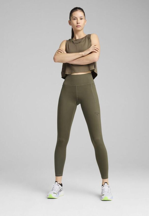 Puma - Damski top bez rękawów PUMA x HYROX CLOUDSPUN PUMA Loden Green. Kolor: zielony. Długość rękawa: bez rękawów
