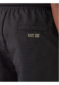 EA7 Emporio Armani Spodnie dresowe 7M000264 AF13722 UC001 Czarny Modern Fit. Kolor: czarny. Materiał: syntetyk