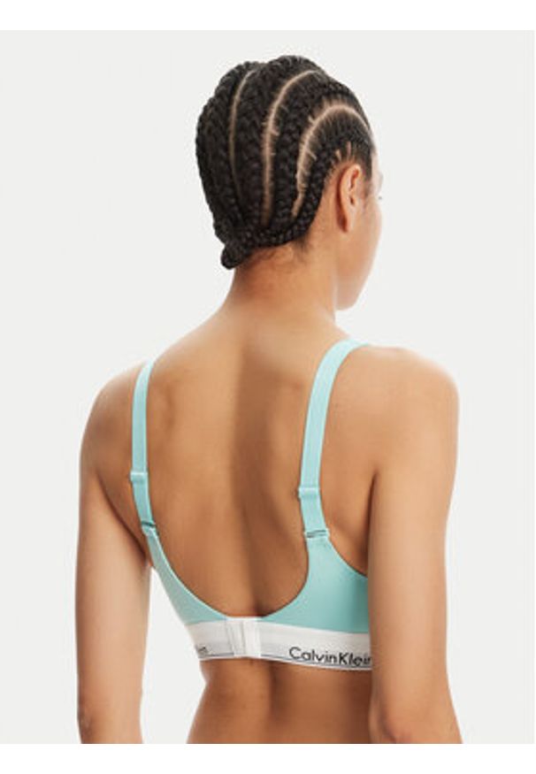 Calvin Klein Underwear Biustonosz top 000QF7900E Zielony. Kolor: zielony. Materiał: bawełna