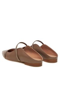 MALONE SOULIERS Klapki Maureen Flat 328 Brązowy. Kolor: brązowy. Materiał: skóra #5