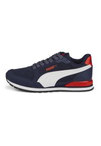 Buty Puma ST Runner V3 Mesh JR, Dzieci. Kolor: czerwony, niebieski, wielokolorowy. Materiał: mesh, syntetyk, tkanina, materiał