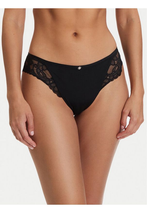 BOSS Figi klasyczne Blossom 50556187 Czarny. Kolor: czarny. Materiał: syntetyk