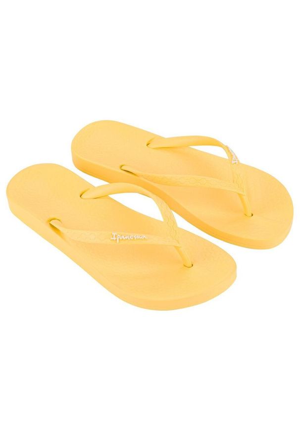 Japonki damskie Ipanema Anat Colors. Okazja: na plażę. Kolor: żółty. Styl: sportowy