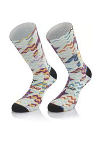 MB WEAR - Skarpetki Mb Wear Fun H17 Founder T.PDP. Kolor: wielokolorowy, czarny. Sport: kolarstwo #1