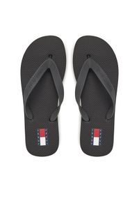 Tommy Jeans Japonki Tjm Beach Sandal EM0EM01560 Czarny. Kolor: czarny