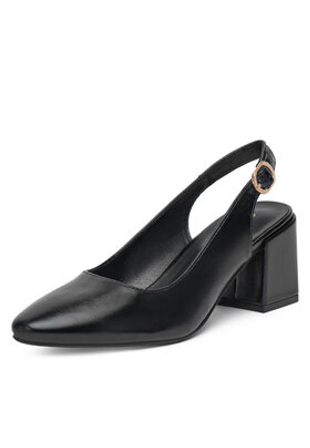 Clara Barson Sandały WS23070-01 Czarny. Kolor: czarny. Materiał: skóra