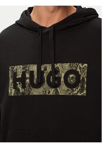 Hugo - HUGO Bluza Necdysis 50566028 Czarny Regular Fit. Kolor: czarny. Materiał: bawełna #2