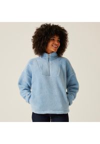 Regatta - Polar turystyczny damski Zeeke. Kolor: niebieski. Materiał: polar. Sezon: zima. Sport: turystyka piesza #1