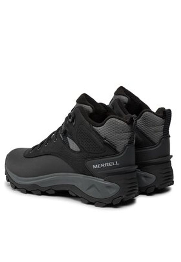 Merrell Trekkingi Thermo Kiruna 2 Mid Wp J037239 Czarny. Kolor: czarny. Materiał: skóra. Sport: turystyka piesza