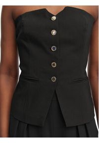 Morgan Top 251-CLODI.F Czarny Regular Fit. Kolor: czarny. Materiał: syntetyk, bawełna #2