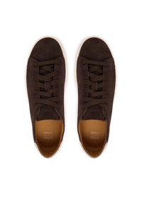 BOSS Sneakersy 50563336 Brązowy. Kolor: brązowy. Materiał: skóra #5