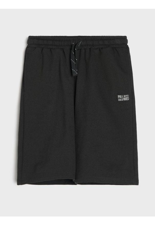 Sinsay - Szorty dresowe bermudy - szary. Kolor: szary. Materiał: dresówka