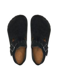 Birkenstock Półbuty London 1028103 Czarny. Kolor: czarny. Materiał: skóra, welur #3